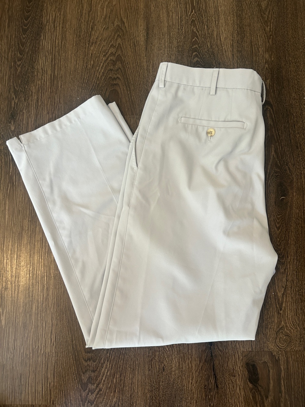 Peter Millar Crown Sport Men’s Light Grey Performance Pants Golf Casual